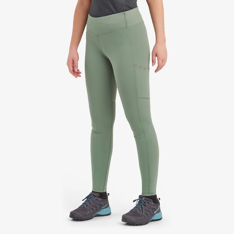 Montane Womens Ineo Lite Pants Eucalyptus-2
